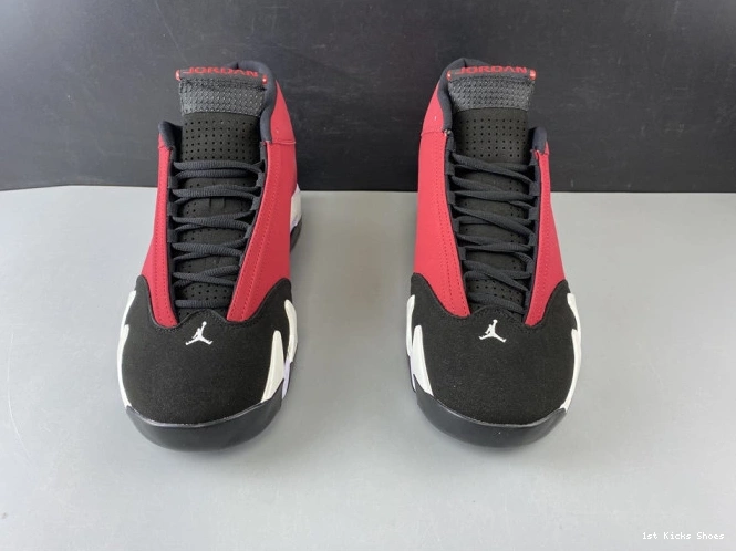 1st Kicks GYM JORDAN RED TORO AIR 14 RETRO 487471-006 0731